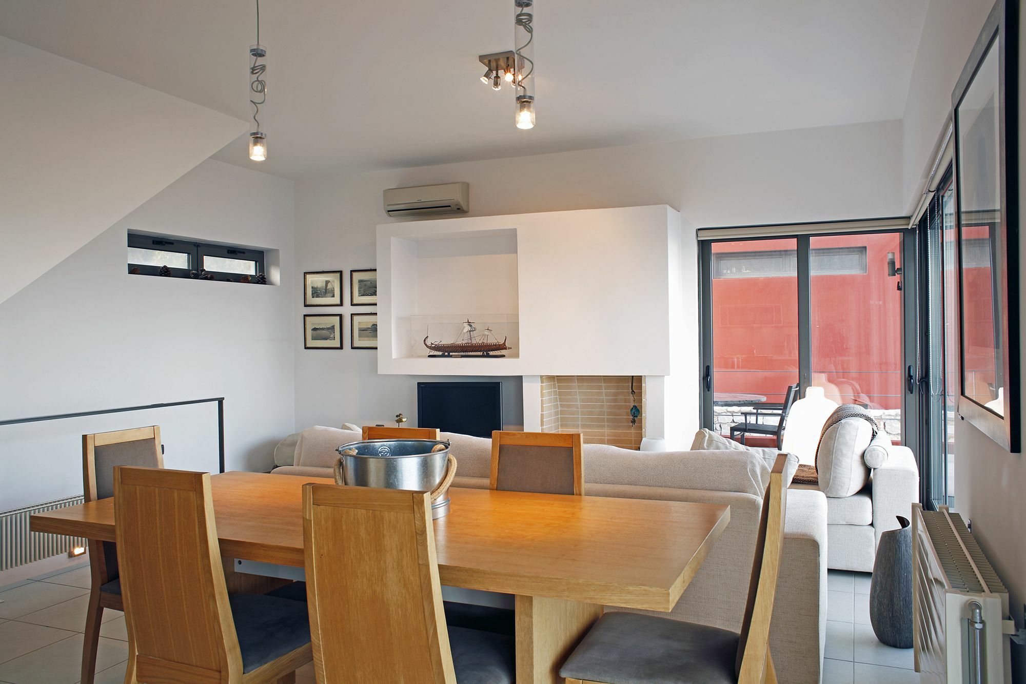 Seaview Maisonette Schinias Exteriér fotografie